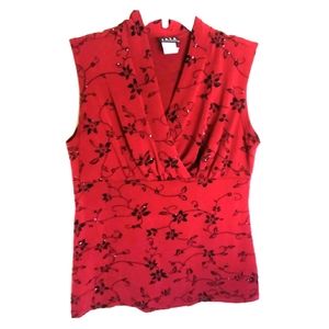 USA-MADE embroidered sequined stretchy